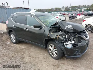 2016 Nissan Rogue S with VIN JN8AT2MV7GW140362, listed as a IAAI auction lot 41800668 with 119,783 mi miles. Bid and sale history available at carsss.com. Image 1.