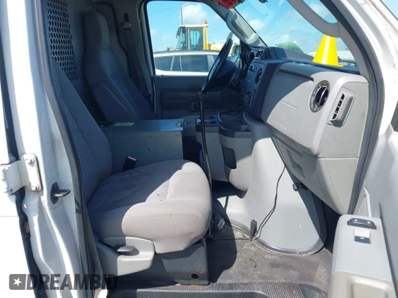 2010 Ford Econoline Cargo Commercial with VIN 1FTNE2EL1ADA10665, listed as a IAAI auction lot 41861433 with 183,657 mi miles and . Bid and sale history available at DreamBid. Image 5.