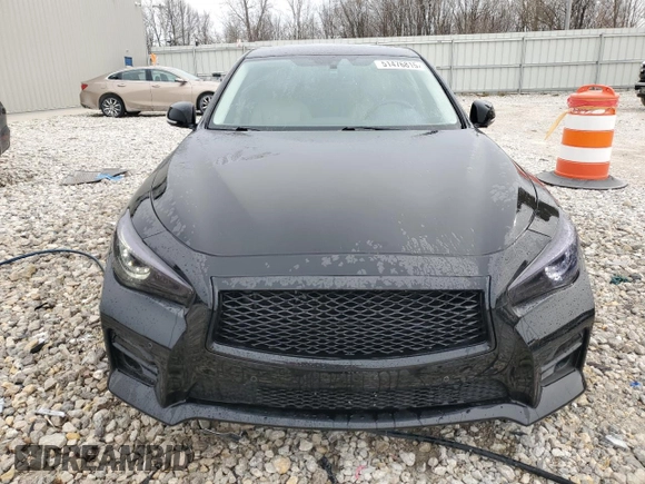 2015 Infiniti Q50 Sport with VIN JN1BV7AR5FM408935, listed as a Copart auction lot 51476815 with 111,372 mi miles and Salvage title. Bid and sale history available at DreamBid. Image 5.