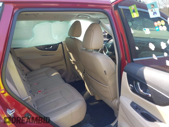 2016 Nissan Rogue SL with VIN 5N1AT2MV9GC786625, listed as a IAAI auction lot 41770817 with 108,969 mi miles and . Bid and sale history available at DreamBid. Image 8.