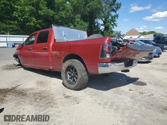 2010 Dodge Ram 2500 SLT with VIN 3D7UT2CL0AG153006, listed as a Copart auction lot 60902164 with 0 mi miles and Salvage Title. Bid and sale history available at carsss.com. Image 2.