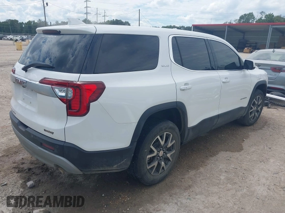 2020 GMC Acadia SLE with VIN 1GKKNKLA6LZ206227, listed as a IAAI auction lot 40414067 with 96,020 mi miles and . Bid and sale history available at carsss.com. Image 4.