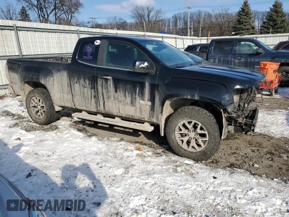 2015 GMC Canyon 4WD SLE with VIN 1GTH6BE34F1178948, listed as a Copart auction lot 89195415 with 162,510 mi miles and Salvage Title. Bid and sale history available at carsss.com. Image 4.