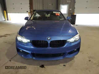 2019 BMW 4 Series 430i xDrive with VIN WBA4Z3C51KEF31360, listed as a Copart auction lot 52500085 with 55,753 mi miles and Salvage title. Bid and sale history available at DreamBid. Image 5.