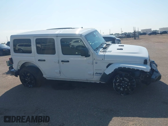 2024 Jeep Wrangler Sahara с VIN 1C4RJXP65RW296344, выставлен на аукционе IAAI как лот 42761334 с пробегом 30 948 миль миль и . История ставок и продаж доступна на DreamBid. Изображение 13.