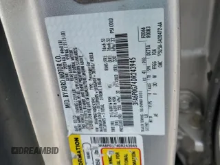 2013 Ford Fusion S with VIN 3FA6P0G74DR243945, listed as a Copart auction lot 54589915 with 0 mi miles and Non Repairable. Bid and sale history available at carsss.com. Image 12.