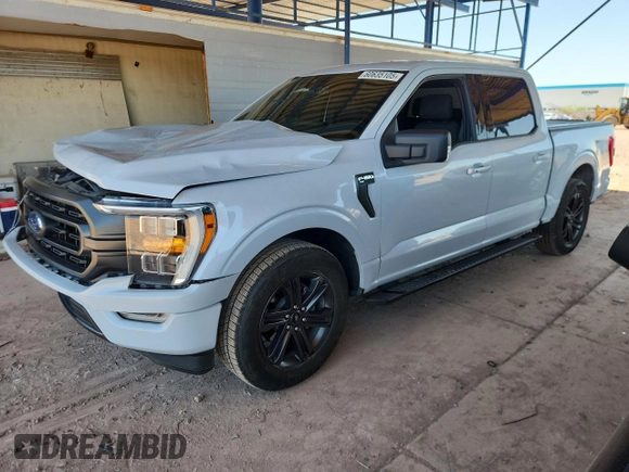 2021 Ford F-150 XL with VIN 1FTEW1C83MKD01786, listed as a Copart auction lot 60635105 with 93,861 mi miles and Salvage title. Bid and sale history available at DreamBid. Image 1.