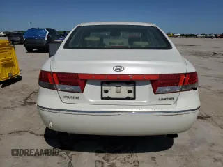 2006 Hyundai Azera SE z VIN KMHFC46F56A098008, wystawiony jako Copart lot #51842105 z przebiegiem 129 476 mil mil oraz Tytuł czysty. Historia ofert i sprzedaży dostępna na DreamBid. Obrazek 6.