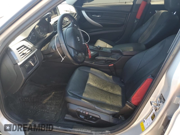 2012 BMW 3 Series 328i with VIN WBA3C1C59CA697083, listed as a Copart auction lot 51600745 with 138,668 mi miles and Salvage title. Bid and sale history available at DreamBid. Image 7.