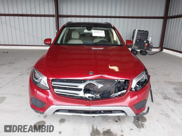 2019 Mercedes-Benz GLC 300 with VIN WDC0G4JB1KV139959, listed as a IAAI auction lot 42307537 with 52,636 mi miles and . Bid and sale history available at DreamBid. Image 12.
