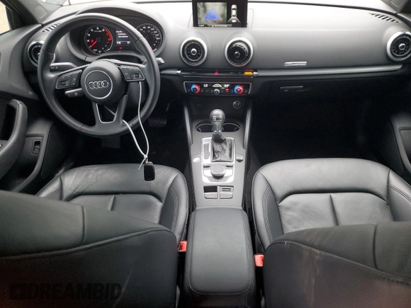 2019 Audi A3 Sedan Premium with VIN WAUAUGFF5K1009283, listed as a Copart auction lot 59403494 with 19,749 mi miles and Salvage Title. Bid and sale history available at carsss.com. Image 8.