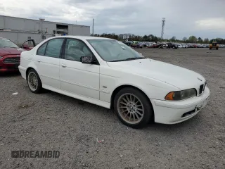 2002 BMW 5 Series 540i with VIN WBADN53412GF70694, listed as a Copart auction lot 52084955 with 183,396 mi miles and Clean Title. Bid and sale history available at carsss.com. Image 4.