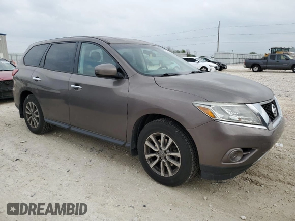 2013 Nissan Pathfinder S with VIN 5N1AR2MN6EC699003, listed as a Copart auction lot 51260565 with 131,677 mi miles and Clean Title. Bid and sale history available at carsss.com. Image 4.