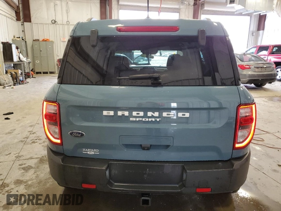 2021 Ford Bronco Sport Big Bend with VIN 3FMCR9B6XMRA01019, listed as a Copart auction lot 55110105 with 50,492 mi miles and Salvage title. Bid and sale history available at DreamBid. Image 6.