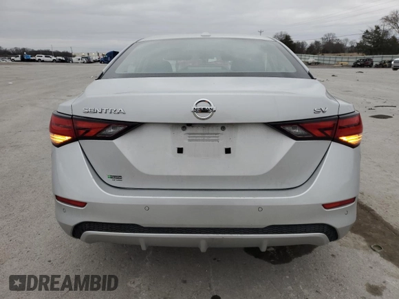 2021 Nissan Sentra SV with VIN 3N1AB8CV9MY286143, listed as a Copart auction lot 48141605 with 71,446 mi miles and Salvage Title. Bid and sale history available at carsss.com. Image 6.
