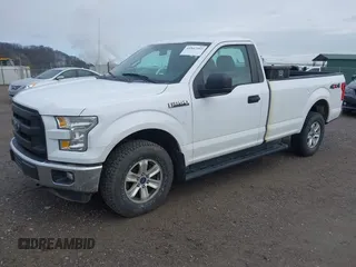 2016 Ford F-150 XL with VIN 1FTMF1EF4GKE09829, listed as a IAAI auction lot 41947402 with 124,150 mi miles and . Bid and sale history available at DreamBid. Image 2.