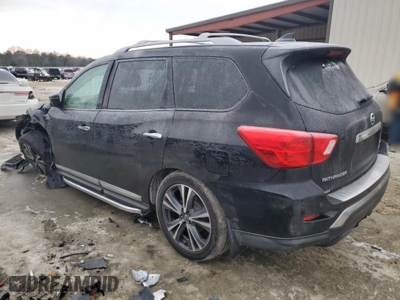 2020 Nissan Pathfinder Platinum with VIN 5N1DR2DM0LC599657, listed as a Copart auction lot 88320685 with Not provided miles and Salvage title. Bid and sale history available at DreamBid. Image 2.
