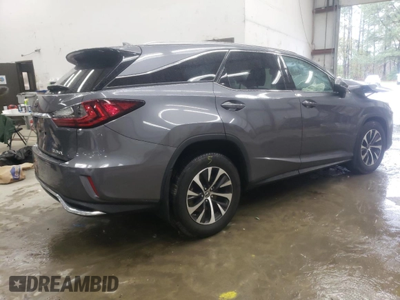 2020 Lexus RX 350L with VIN JTJHZKFA6L2026385, listed as a Copart auction lot 52156475 with Not provided miles and Salvage title. Bid and sale history available at DreamBid. Image 3.