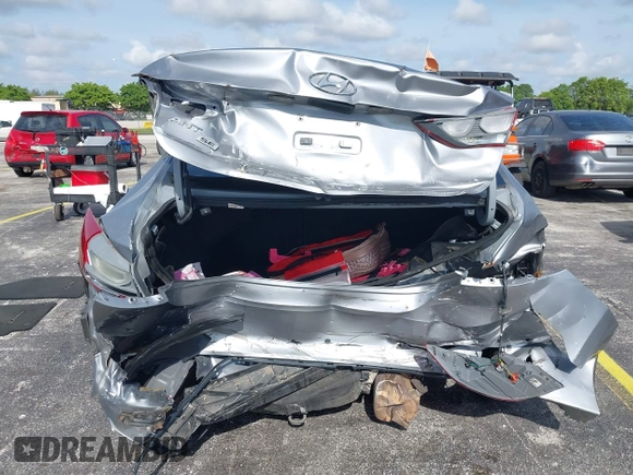 2017 Hyundai Elantra SE z VIN 5NPD74LF6HH126348, wystawiony jako IAAI lot #42362683 z przebiegiem 165 431 mil mil oraz . Historia ofert i sprzedaży dostępna na DreamBid. Obrazek 17.