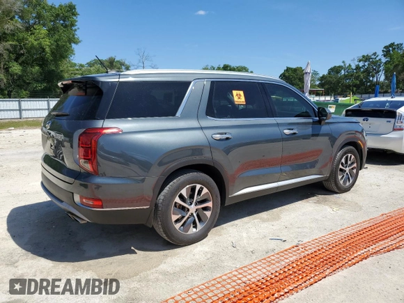 2022 Hyundai Palisade SEL z VIN KM8R24HE2NU472785, wystawiony jako Copart lot #53363865 z przebiegiem 46 150 mil mil oraz Szkoda całkowita • Salvage title. Historia ofert i sprzedaży dostępna na DreamBid. Obrazek 3.