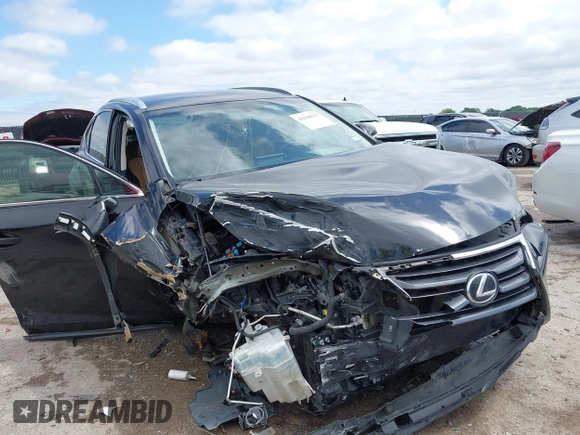 2017 Lexus NX 200t z VIN JTJYARBZXH2078749, wystawiony jako IAAI lot #42190117 z przebiegiem 140 208 mil mil oraz . Historia ofert i sprzedaży dostępna na DreamBid. Obrazek 1.