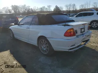 2002 BMW 3 Series 330Ci with VIN WBABS53462JU91473, listed as a Copart auction lot 42807925 with 178,930 mi miles and Salvage Title. Bid and sale history available at carsss.com. Image 2.