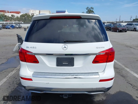 2015 Mercedes-Benz GL-Class GL 450 with VIN 4JGDF6EEXFA597082, listed as a IAAI auction lot 41882798 with 94,340 mi miles. Bid and sale history available at carsss.com. Image 16.