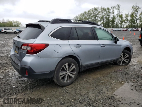 2019 Subaru Outback Limited with VIN 4S4BSANC2K3289665, listed as a Copart auction lot 54872125 with Not Provided miles and Salvage Title. Bid and sale history available at DreamBid. Image 3.
