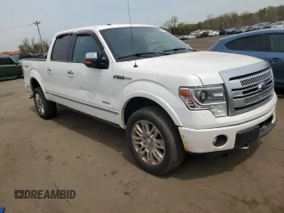 2013 Ford F-150 XL with VIN 1FTFW1ET8DFC52566, listed as a Copart auction lot 54368145 with 143,836 mi miles and Salvage Title. Bid and sale history available at carsss.com. Image 4.