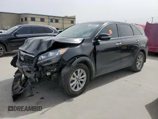2019 Kia Sorento L with VIN 5XYPG4A39KG585376, listed as a Copart auction lot 48396505 with 135,772 mi miles and Salvage Title. Bid and sale history available at carsss.com. Image 1.
