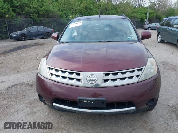 2007 Nissan Murano S with VIN JN8AZ08W47W601653, listed as a IAAI auction lot 42074179 with 138,257 mi miles and . Bid and sale history available at DreamBid. Image 13.