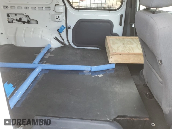 2013 Ford Transit Connect XLT with VIN NM0KS9BN4DT125925, listed as a Copart auction lot 55087585 with 118,671 mi miles and Salvage title. Bid and sale history available at DreamBid. Image 11.