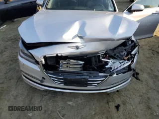 2017 Genesis G80 3.8L с VIN KMHGN4JE4HU191844, выставлен на аукционе Copart как лот 43649535 с пробегом 66 256 миль миль и Списание • Salvage title. История ставок и продаж доступна на DreamBid. Изображение 13.