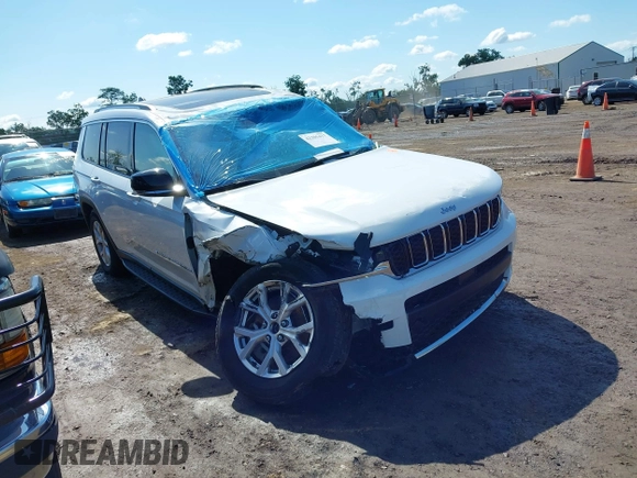 2022 Jeep Grand Cherokee Limited z VIN 1C4RJKBG1N8565926, wystawiony jako IAAI lot #42305417 z przebiegiem 44 943 mil mil oraz . Historia ofert i sprzedaży dostępna na DreamBid. Obrazek 1.