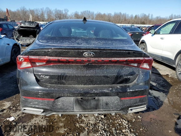 2021 Kia K5 GT-Line with VIN 5XXG64J21MG019388, listed as a Copart auction lot 42765745 with 63,063 mi miles and Salvage Title. Bid and sale history available at carsss.com. Image 6.