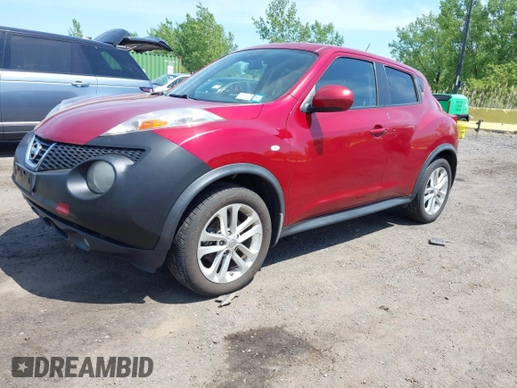 2012 Nissan Juke SL with VIN JN8AF5MV9CT106007, listed as a IAAI auction lot 42239132 with 157,185 mi miles and . Bid and sale history available at DreamBid. Image 2.