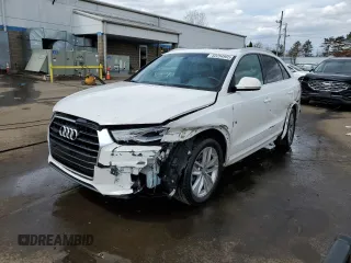 2016 Audi Q3 Premium Plus z VIN WA1EFCFS6GR003032, wystawiony jako Copart lot #52254955 z przebiegiem 89 915 mil mil oraz Szkoda całkowita • Salvage title. Historia ofert i sprzedaży dostępna na DreamBid. Obrazek 1.