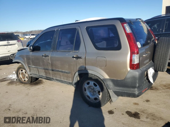 2005 Honda CR-V LX with VIN JHLRD68545C007539, listed as a Copart auction lot 88174275 with 250,027 mi miles and Salvage Title. Bid and sale history available at DreamBid. Image 2.