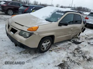 2002 Pontiac Aztek z VIN 3G7DA03E02S594976, wystawiony jako Copart lot #45561605 z przebiegiem 261 117 mil mil oraz Czysty tytuł • Clean title. Historia ofert i sprzedaży dostępna na DreamBid. Obrazek 1.