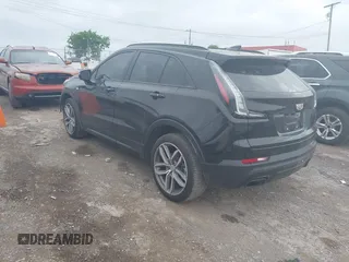 2019 Cadillac XT4 FWD Sport with VIN 1GYFZER48KF102076, listed as a IAAI auction lot 42125214 with 45,315 mi miles and . Bid and sale history available at carsss.com. Image 3.