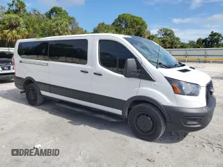 2023 Ford Transit Passenger XL with VIN 1FBAX2Y84PKA89550, listed as a Copart auction lot 78608574 with 4,053 mi miles and Non Repairable. Bid and sale history available at DreamBid. Image 4.