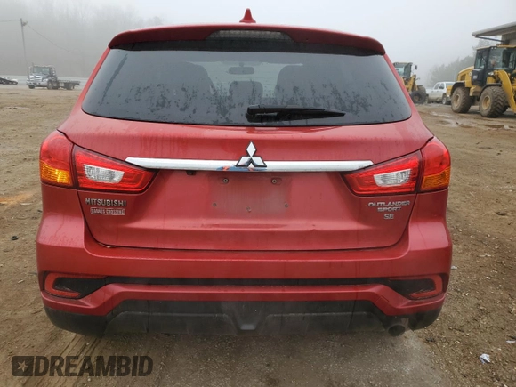 2019 Mitsubishi Outlander Sport SE 2.0 with VIN JA4AP4AU0KU007450, listed as a Copart auction lot 43689195 with 150,726 mi miles and Salvage Title. Bid and sale history available at carsss.com. Image 6.