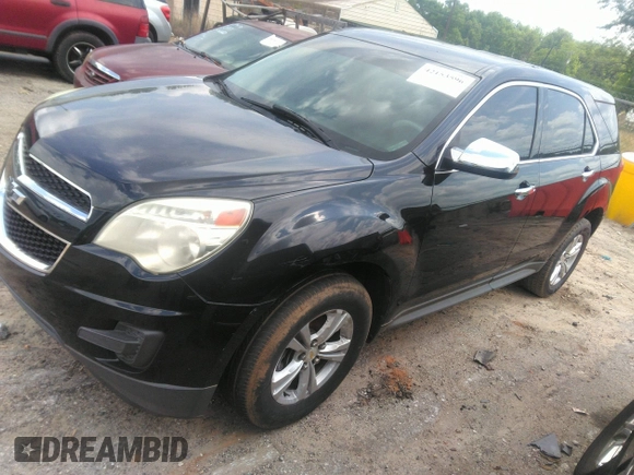 2014 Chevrolet Equinox LS with VIN 2GNALAEK9E1116666, listed as a IAAI auction lot 42153596 with 133,347 mi miles. Bid and sale history available at carsss.com. Image 2.