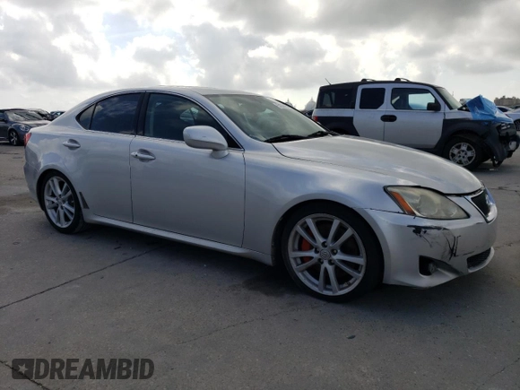 2006 Lexus IS 350 z VIN JTHBE262165010061, wystawiony jako Copart lot #54209435 z przebiegiem 217 698 mil mil oraz Szkoda całkowita • Salvage title. Historia ofert i sprzedaży dostępna na DreamBid. Obrazek 4.