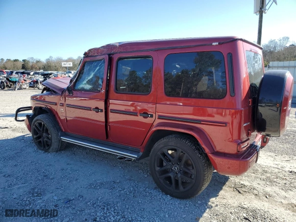 2022 Mercedes-Benz G-Class AMG G 63 with VIN W1NYC7HJ0NX453672, listed as a Copart auction lot 84933564 with NaN miles and Salvage Title. Bid and sale history available at carsss.com. Image 2.