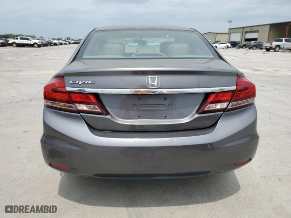 2014 Honda Civic Sedan EX-L with VIN 19XFB2F93EE079135, listed as a Copart auction lot 53881015 with 0 mi miles and Clean Title. Bid and sale history available at carsss.com. Image 6.