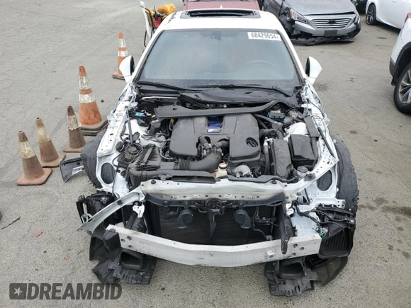 2015 Lexus RC F F z VIN JTHHP5BC2F5001437, wystawiony jako Copart lot #68429054 z przebiegiem Nie podano mil oraz Szkody całkowita. Historia ofert i sprzedaży dostępna na DreamBid. Obrazek 5.