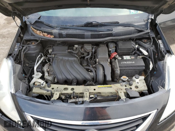 2012 Nissan Versa S with VIN 3N1CN7AP5CL938038, listed as a Copart auction lot 46330065 with 95,806 mi miles and Salvage Title. Bid and sale history available at carsss.com. Image 11.