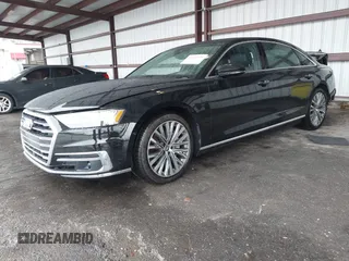 2019 Audi A8 L with VIN WAU8DAF8XKN013139, listed as a IAAI auction lot 41662195 with 38,442 mi miles. Bid and sale history available at carsss.com. Image 19.