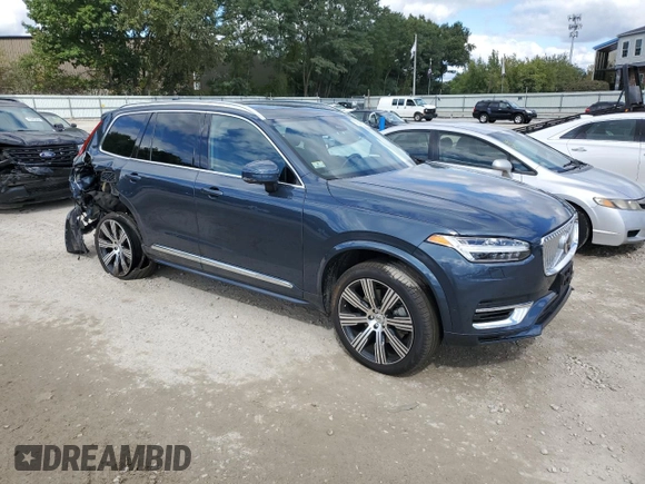 2023 Volvo XC90 Plus with VIN YV4H600N4P1924424, listed as a Copart auction lot 72622074 with 23,705 mi miles and Salvage title. Bid and sale history available at DreamBid. Image 4.
